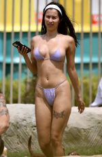 EVELYN ELLIS in Bikini at a Sydney Swimming Hole 01/02/2023