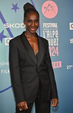 EYE HAIDARA at 27th Alpe d Huez Film Festival Closing Ceremony 01/20/2024
