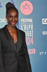 EYE HAIDARA at 27th Alpe d Huez Film Festival Closing Ceremony 01/20/2024