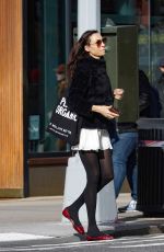 FAMKE JANSSEN Out and About in New York 01/11/2024