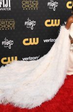 FANTASIA BARRINO at 2024 Critics Choice Awards in Santa Monica 01/14/2024