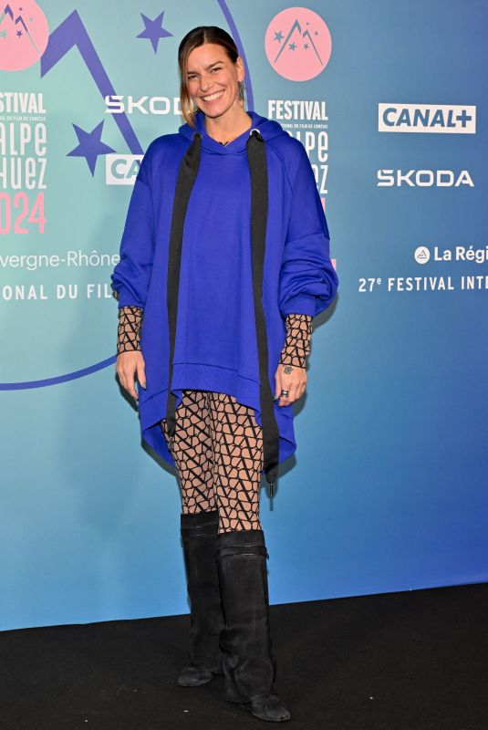 FAUVE HAUTOT at 14 Jours Pour Aller Mieux Screening at 27th Alpe d Huez Film Festival 01/19/2024