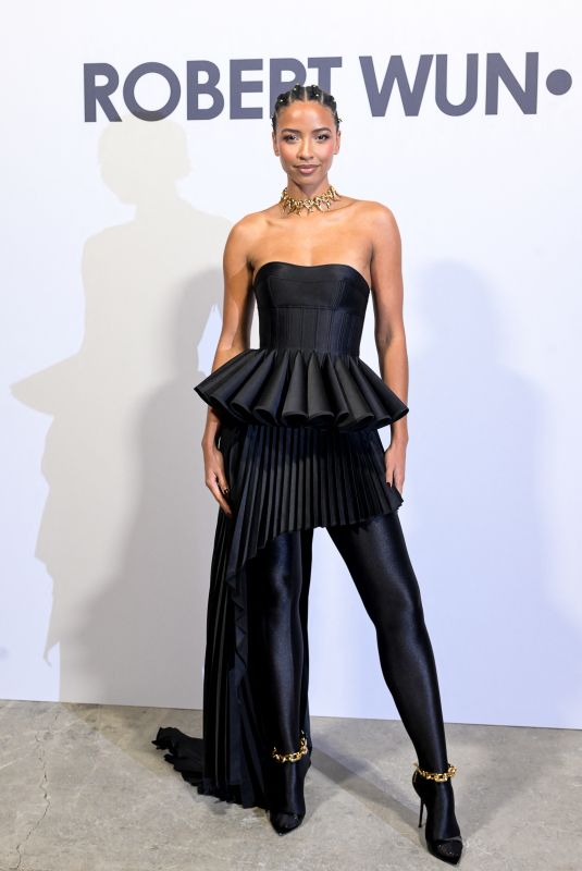 FLORE COQUEREL at Robert Wun Haute Couture Spring/Summer 2024 Show at Paris Fashion Week 1/25/2024