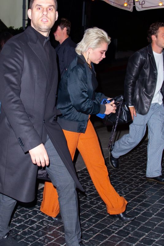 FLORENCE PUGH Arrives at Emmy Pre-party at Chateau Marmont in West Hollywood 01/13/2024