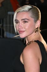 FLORENCE PUGH Arrives at Valentino Haute Couture Spring/summer 2024 Show in Paris 01/24/2024