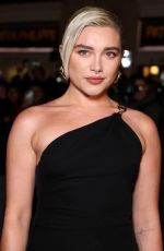 FLORENCE PUGH Arrives at Valentino Haute Couture Spring/summer 2024 Show in Paris 01/24/2024