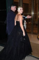 FLORENCE PUGH Arrives at Valentino SS24 Show Afterparty in Paris 01/24/2024