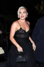FLORENCE PUGH Arrives at Valentino SS24 Show Afterparty in Paris 01/24/2024