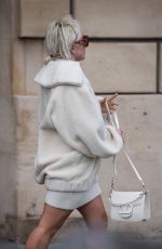 FLORENCE PUGH Out and About in Paris 01/23/2024