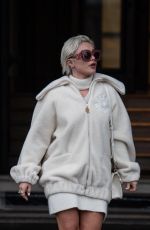 FLORENCE PUGH Out and About in Paris 01/23/2024