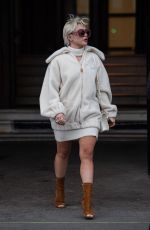 FLORENCE PUGH Out and About in Paris 01/23/2024