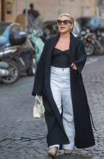 FLORENCE PUGH Out and About in Rome 01/25/2024