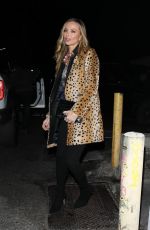 GEORGINA CHAPMAN Leaves Funke in Beverly Hills 01/14/2024