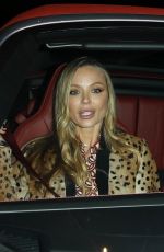 GEORGINA CHAPMAN Leaves Funke in Beverly Hills 01/14/2024