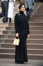 GERALDINE NAKACHE Arrives at Schiaparelli Haute Couture Spring/Summer 2024 Show at Paris Fashion Week 01/22/2024