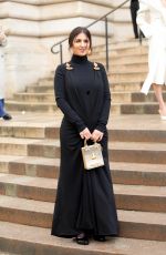 GERALDINE NAKACHE Arrives at Schiaparelli Haute Couture Spring/Summer 2024 Show at Paris Fashion Week 01/22/2024