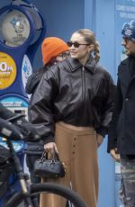 GIGI HADID and Bradley Cooper Out in New York 01/25/2024