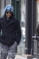 GIGI HADID and Bradley Cooper Out in New York 01/25/2024
