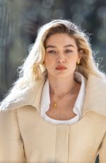 GIGI HADID at Jacquemus Show in Saint-Paul-De-Vence 01/29/2024
