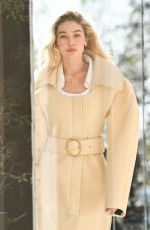 GIGI HADID at Jacquemus Show in Saint-Paul-De-Vence 01/29/2024