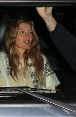 GISELE BUNDCHEN and Nino Munoz Leaves Giorgio Baldi in Santa Monica 01/12/2024