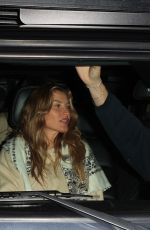 GISELE BUNDCHEN and Nino Munoz Leaves Giorgio Baldi in Santa Monica 01/12/2024