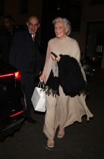 GLENN CLOSE Returns at Chateau de Versailles in Paris 01/22/2024