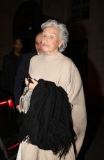 GLENN CLOSE Returns at Chateau de Versailles in Paris 01/22/2024