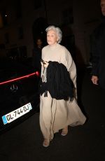 GLENN CLOSE Returns at Chateau de Versailles in Paris 01/22/2024