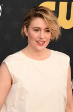 GRETA GERWIG at 2024 Critics Choice Awards in Santa Monica 01/14/2024