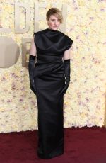 GRETA GERWIG at 81st Annual Golden Globe Awards in Los Angeles 01/07/2024