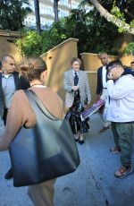 GRETA GERWIG Signs Autographs at AFI Awards in Beverly Hills 01/12/2021