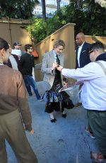 GRETA GERWIG Signs Autographs at AFI Awards in Beverly Hills 01/12/2021