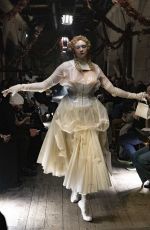 GWENDOLIN CHRISTIE at Maison Margiela Haute Couture Spring/Summer 2024 Show at Paris Fashion Week 01/25/2024