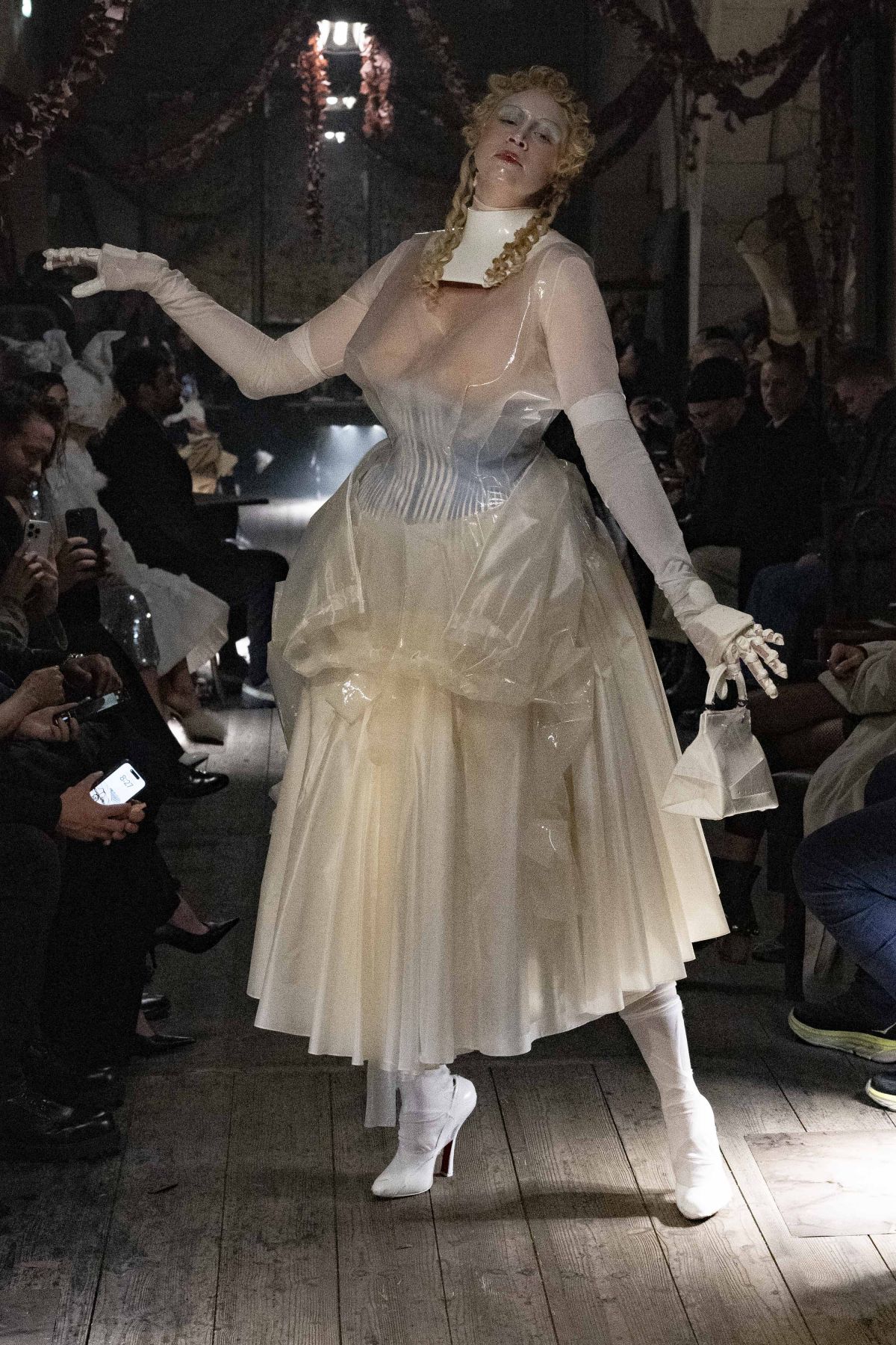 GWENDOLIN CHRISTIE at Maison Margiela Haute Couture Spring/Summer 2024 ...