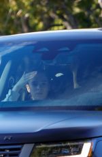 HAILEE STEINFELD and Josh Allen Out in a Cat in Los Angeles 01/28/2024