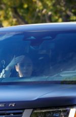 HAILEE STEINFELD and Josh Allen Out in a Cat in Los Angeles 01/28/2024