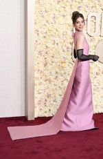 HAILEE STEINFELD at 81st Annual Golden Globe Awards in Los Angeles 01/07/2024