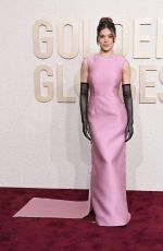 HAILEE STEINFELD at 81st Annual Golden Globe Awards in Los Angeles 01/07/2024