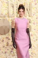 HAILEE STEINFELD at 81st Annual Golden Globe Awards in Los Angeles 01/07/2024