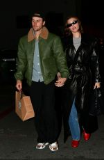 HAILEY and Justin BIEBER Leaves Funke in Beverly Hills 01/26/2024