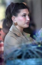 HAILEY BIEBER Creates Her Own Special Smoothie at Erewhon Market During a Taste Testing Meeting in Los Angeles 01/16/2024