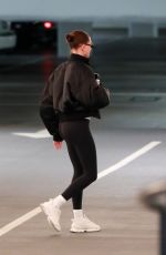 HAILEY BIEBER Out and About in Beverly Hills 01/15/2024