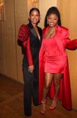 HALLE BAILEY at Tres Generaciones and Billboard Host New Nominees Dinner in West Hollywood 01/30/2024
