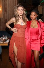 HALLE BAILEY at Tres Generaciones and Billboard Host New Nominees Dinner in West Hollywood 01/30/2024