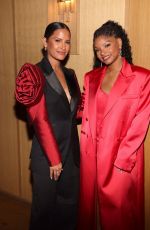 HALLE BAILEY at Tres Generaciones and Billboard Host New Nominees Dinner in West Hollywood 01/30/2024