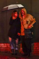 HALLE BERRY and Van Hunt Out for Dinner in Los Angeles 01/20/2024