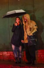 HALLE BERRY and Van Hunt Out for Dinner in Los Angeles 01/20/2024