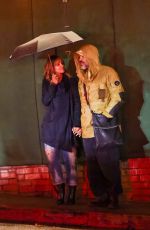HALLE BERRY and Van Hunt Out for Dinner in Los Angeles 01/20/2024