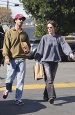 HALSEY and Avan Jogia Out in Los Angeles 01/07/2024